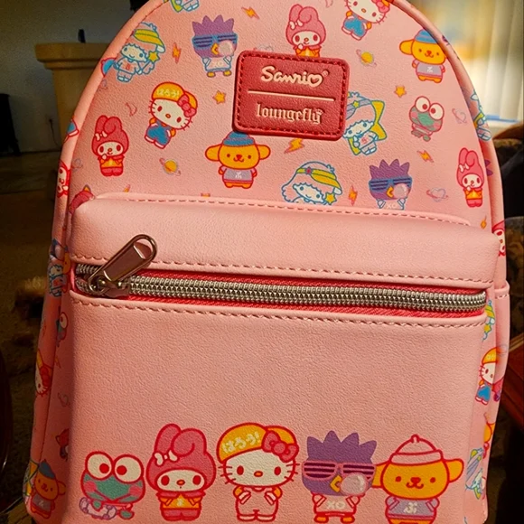 Loungefly Hello Kitty And Friends Tokyo Style Mini Backpack Amazon.com | Loungefly Hello Kitty Tokyo Speed Racer Cosplay  main image 3